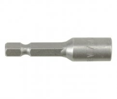 Klíč nástavec nástrčný magnetický 1/4" 7 x 48 mm CrV blistr