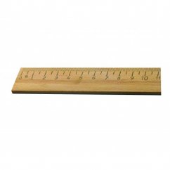KMITEX dřevěné pravítko měřítko 1000x50x5mm
