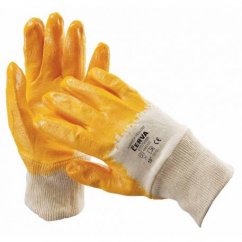 HARRIER - rukavice polomáčený nitril pružný úplet velikost 10