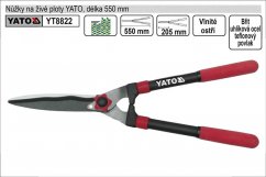 Nůžky na živé ploty YATO 550mm