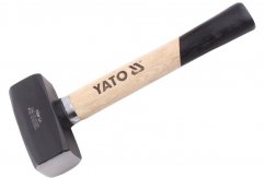 Palička kovová Yato 1250g YATO s dřevěnou násadou