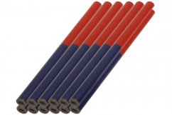 Tužky tesařské 175mm červeno/modré sada 12 kusů